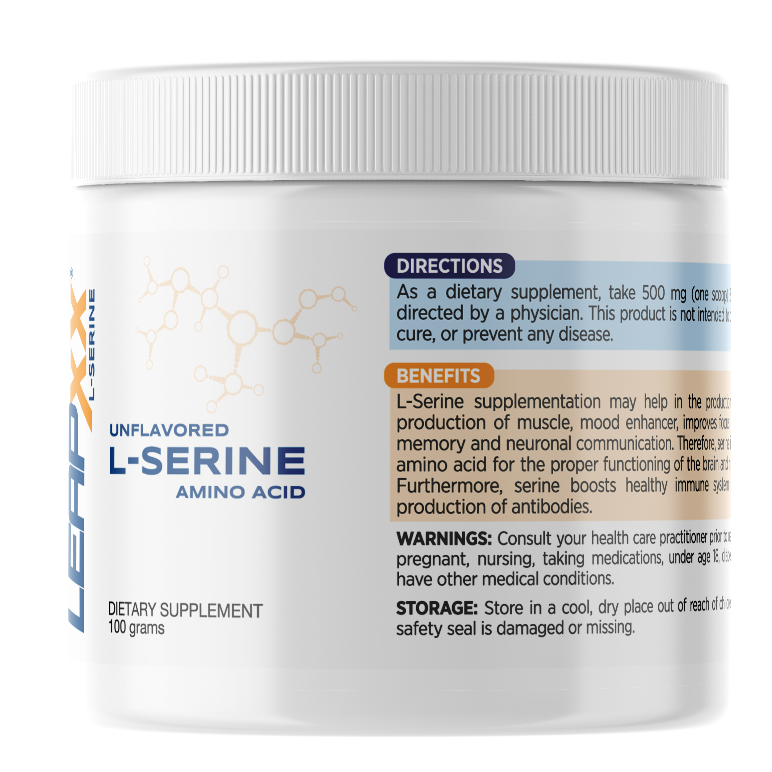 L-Serine 100 grams