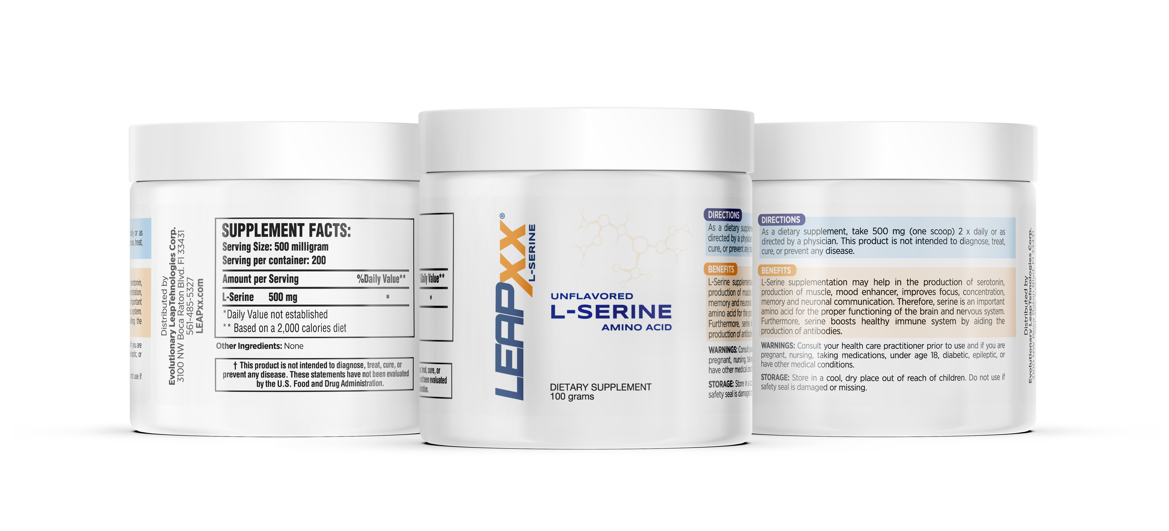 L-Serine 100 grams