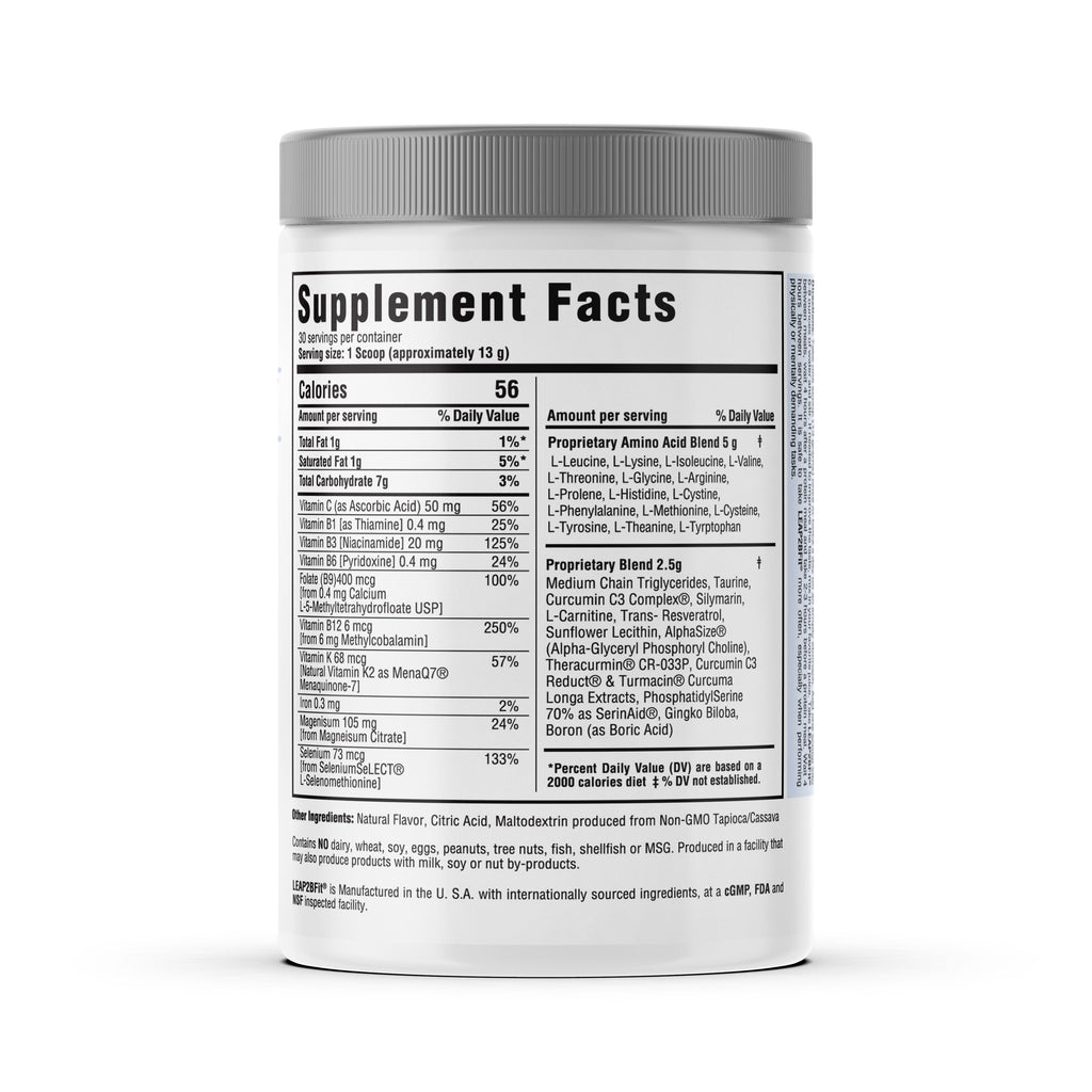 LEAP2BFit® — Precision Nutrition for Strength, Recovery & Resilience